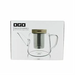 Théière En Verre Avec Filtre Gustave 1 L -de Buyer Soldes Magasin 842006 2 1 Theiere en verre avec filtre Gustave 1 L Ogo