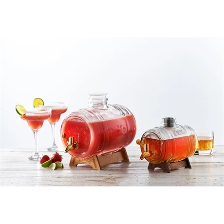 Distributeur De Boisson Barrel Avec Robinet Cuivré Et Support 3,5 L Kilner 4 Distributeur De Boisson Barrel Avec Robinet Cuivré Et Support 3,5 L Kilner – Image 2