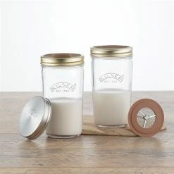 Kit De Fabrication De Lait Végétal 2 X 0,5 L Kilner 8 Kit De Fabrication De Lait Végétal 2 X 0,5 L Kilner -de Buyer Soldes Magasin 845019 1 1 Kit de fabrication de lait vegetal 2 x 0 5 L Kilner Kilner