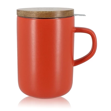 Tisanière Mug Juliet En Grès Paprika 475 Ml 3 Tisanière Mug Juliet En Grès Paprika 475 Ml
