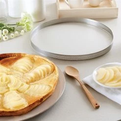Lot 3 Cercles à Tarte Perforés En Inox Rond 20 - 24 - 28 Cm -de Buyer Soldes Magasin 87947 3 2 Lot 3 cercles a tarte perfores en inox rond 20 24 28 cm Mathon