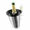 Seau Refroidisseur à Champagne En Acier Brossé 2 Seau Refroidisseur à Champagne En Acier Brossé -de Buyer Soldes Magasin 880008 0 1 Seau refroidisseur a champagne en acier brosse Vacu vin