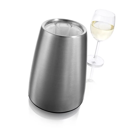 Seau Refroidisseur à Vin En Acier Brossé 4 Seau Refroidisseur à Vin En Acier Brossé – Image 2