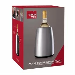 Seau Refroidisseur à Vin En Acier Brossé 7 Seau Refroidisseur à Vin En Acier Brossé -de Buyer Soldes Magasin 880009 2 1 Seau refroidisseur a vin en acier brosse Vacu vin