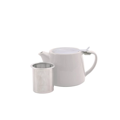 Théière Avec Infuseur Blanc Cassé 500 ML 3 Théière Avec Infuseur Blanc Cassé 500 ML