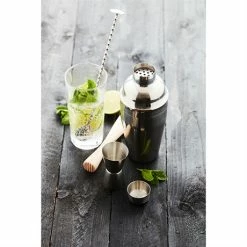Set Pour Cocktails : Pilon, Shaker, Mesureur Et Cuillère -de Buyer Soldes Magasin 880079 1 1 Set pour cocktails pilon shaker mesureur et cuillere Point Virgule